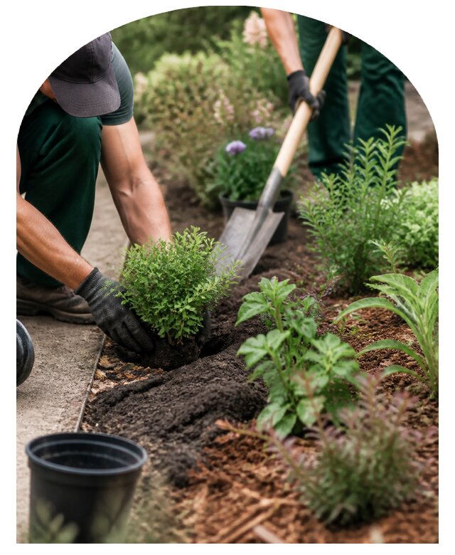 Проектирование и устройство миксбордера на участке в Реутове